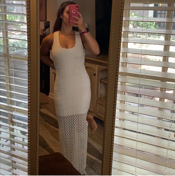 American Rag Dresses & Skirts - American Rag cream lace maxi dress